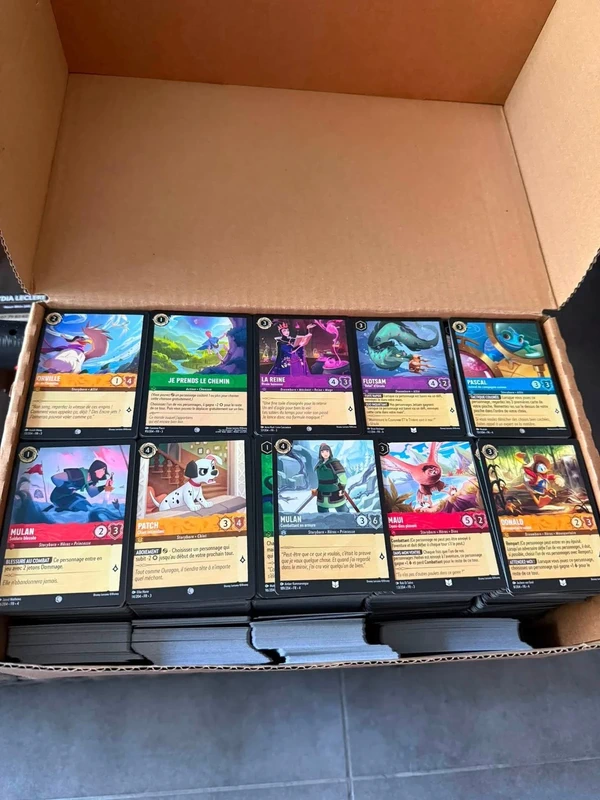 Lot de 500 cartes Lorcana