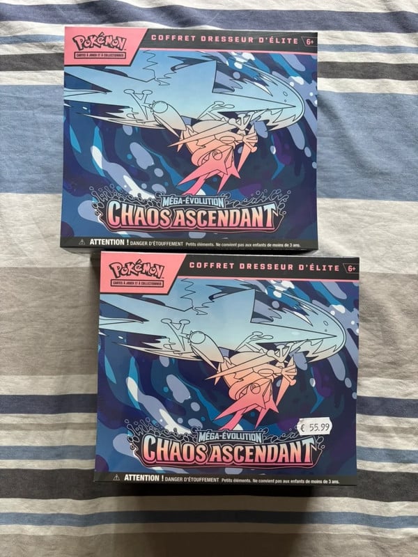 Lot de ETB ME4 Chaos Ascendant