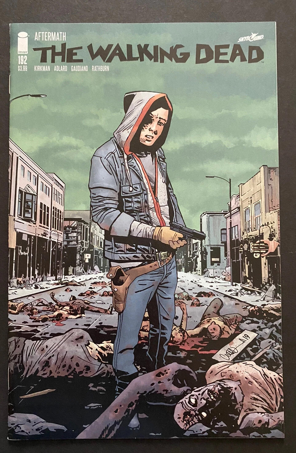 THE WALKING DEAD #192 PRIMA STAMPA IMMAGINE MORTE DI RICK GRIMES