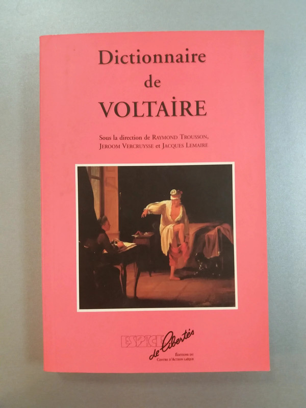 Dictionnaire de Voltaire