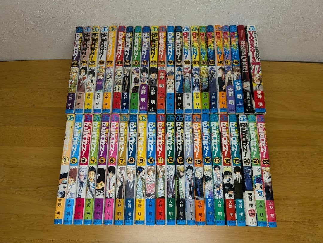 Katekyo Hitman Reborn! Set completo vol. 1-42 Akira Amano manga giapponese