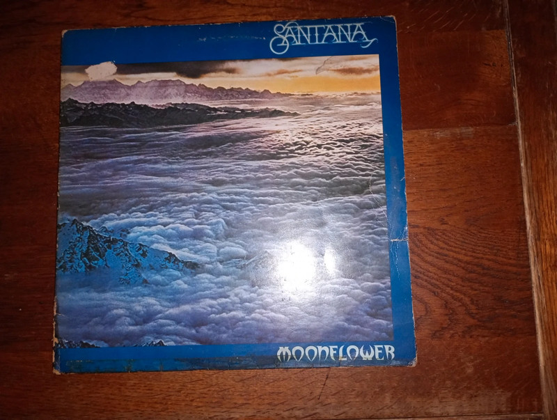 Double Vinyle 33 Tours Santana - Moonflower