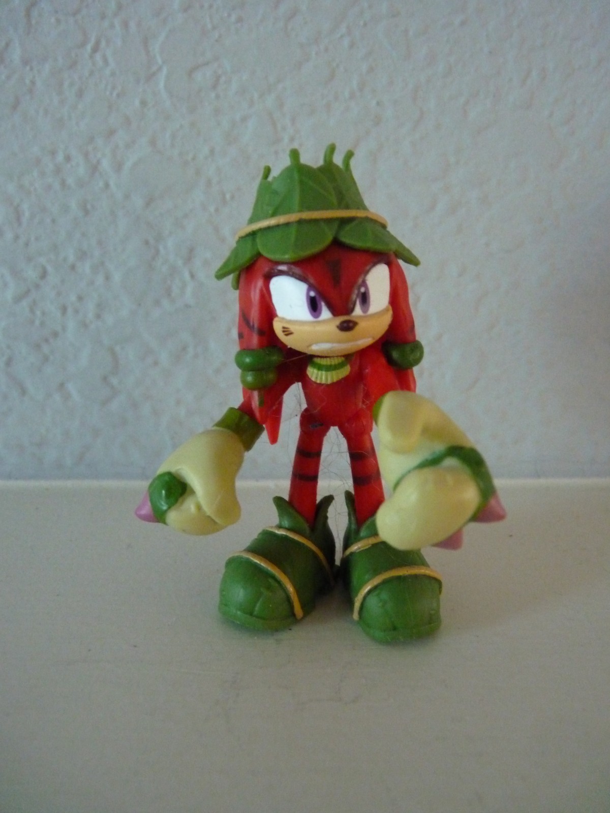 Sonic the Hedgehog Prime Series 2 GNARLY KNUCKLES 3" Figure JAKKS
