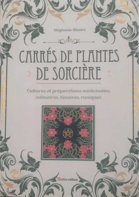 Carrés de plantes de sorcières