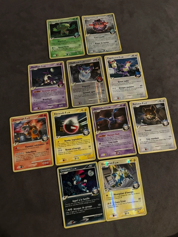 Collection cartes Pokemon Team Galaxie