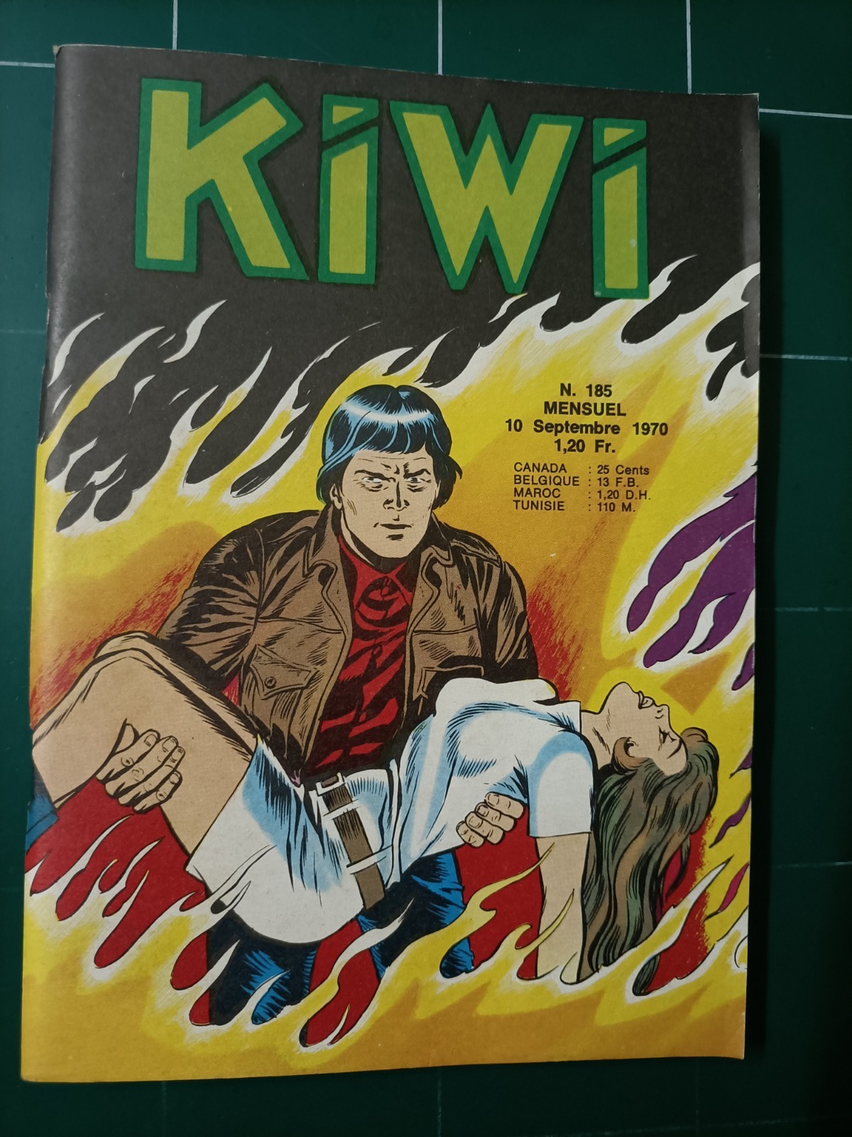KIWI n° 185  /  10 Septembre   1970  /  TBE / LUG