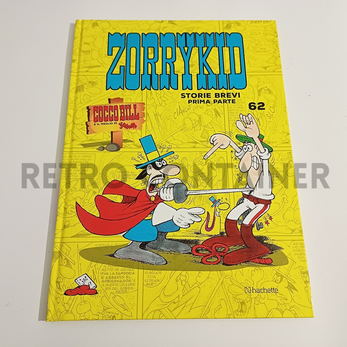 Cartonato Hachette COCCO BILL E IL MEGLIO DI JACOVITTI - 62 Zorrykid