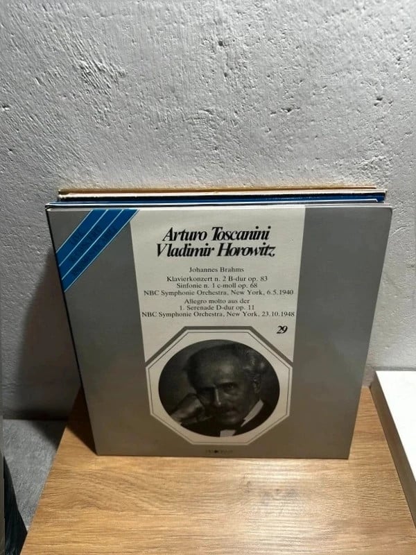 Brahms Klavierkonzert Nr. 2 Vinyl LP – Horowitz / Toscanini