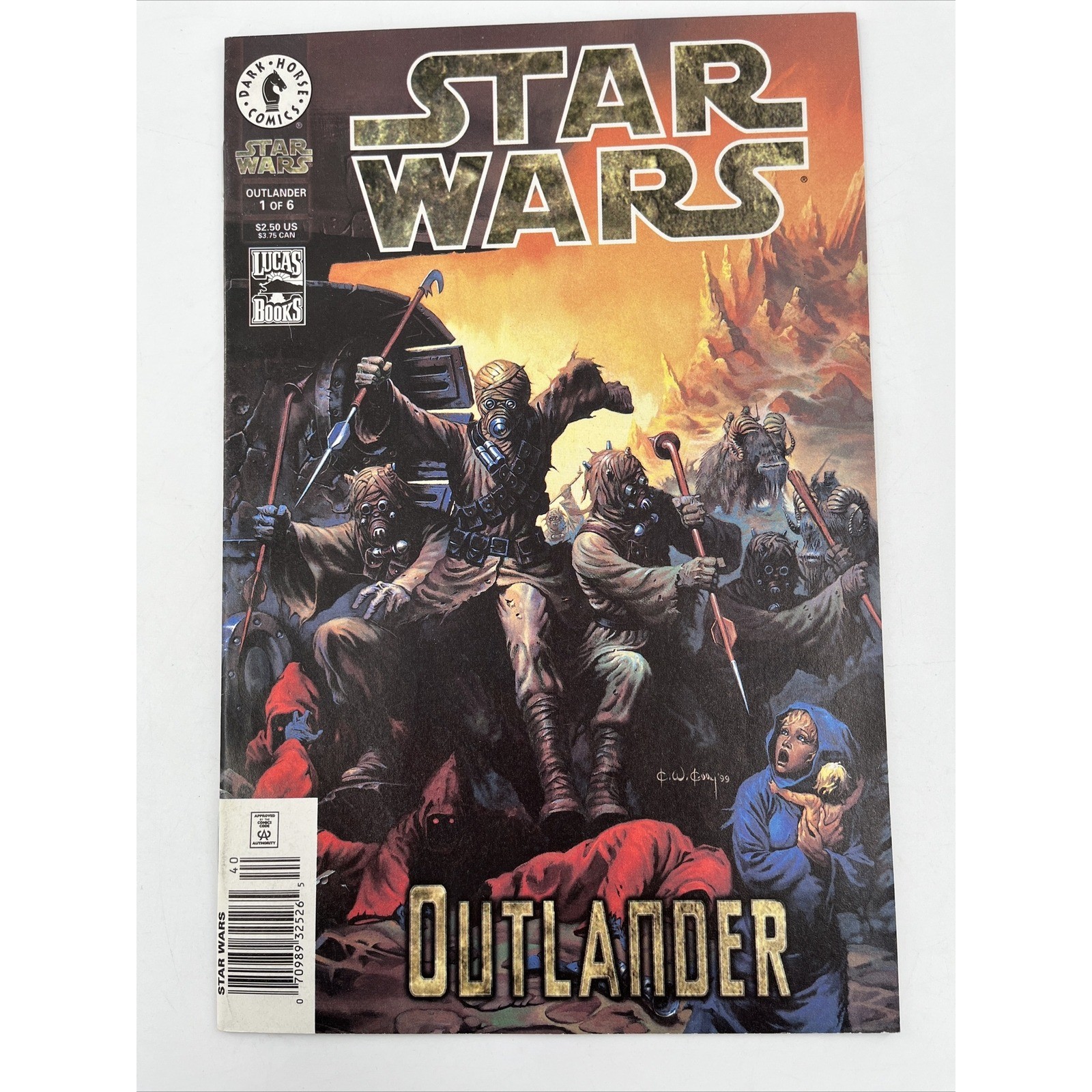Star Wars 1 di 6 High Grade Dark Horse fumetto Lucas Books Outlander