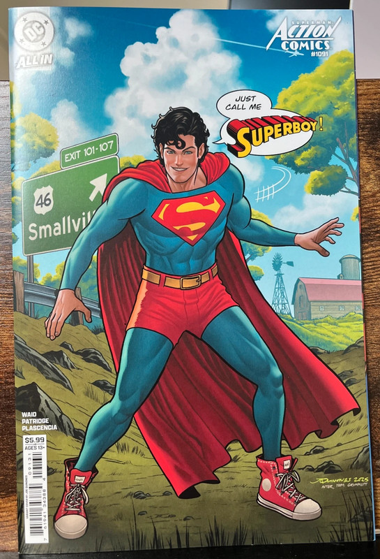 Action Comics #1091 Joe Quinones Card Stock Variant (DC Comics)