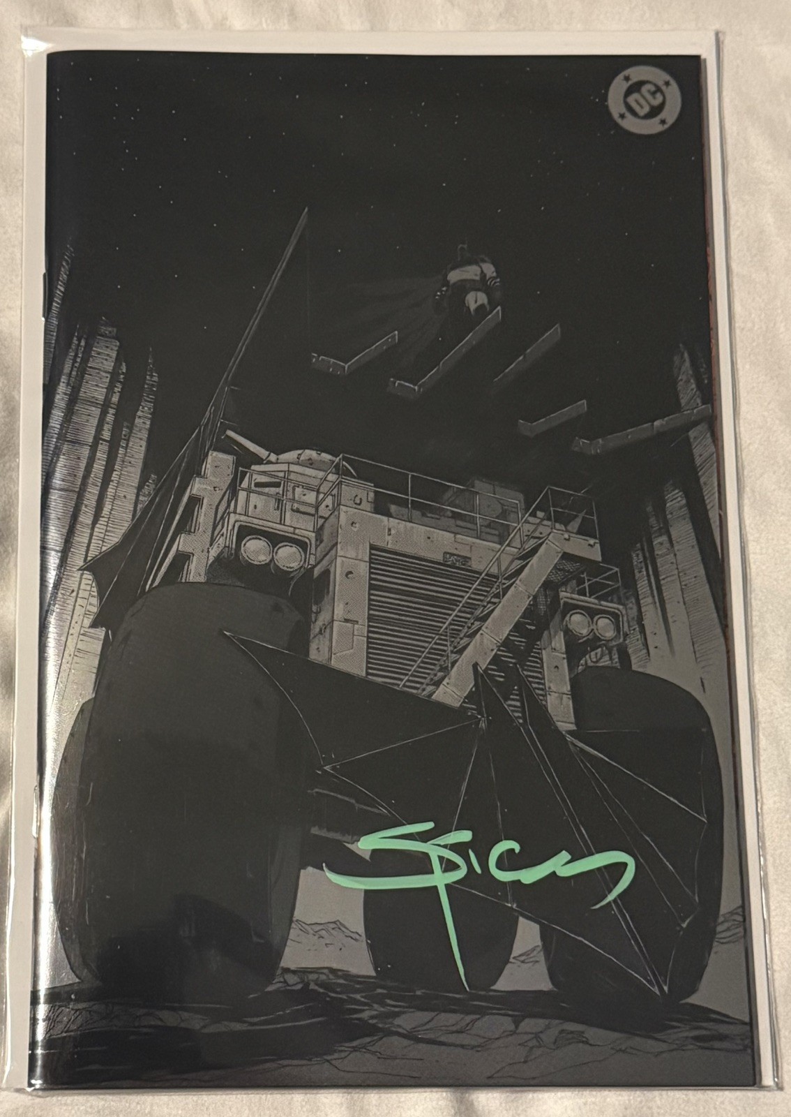 Absolute Batman 2025 Annual # 1 Foil terza stampa FIRMATO Mike Spicer