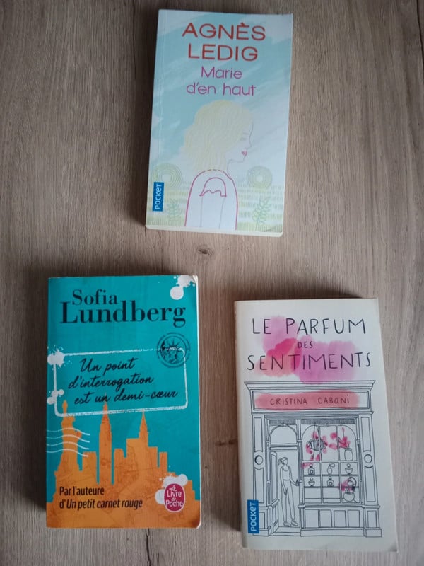Lot de 3 livres