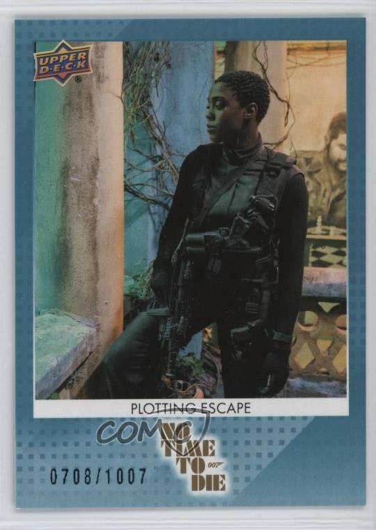 2025 James Bond No Time To Die Teal 007 708/1007 Nomi Plotting Escape #35 0l3