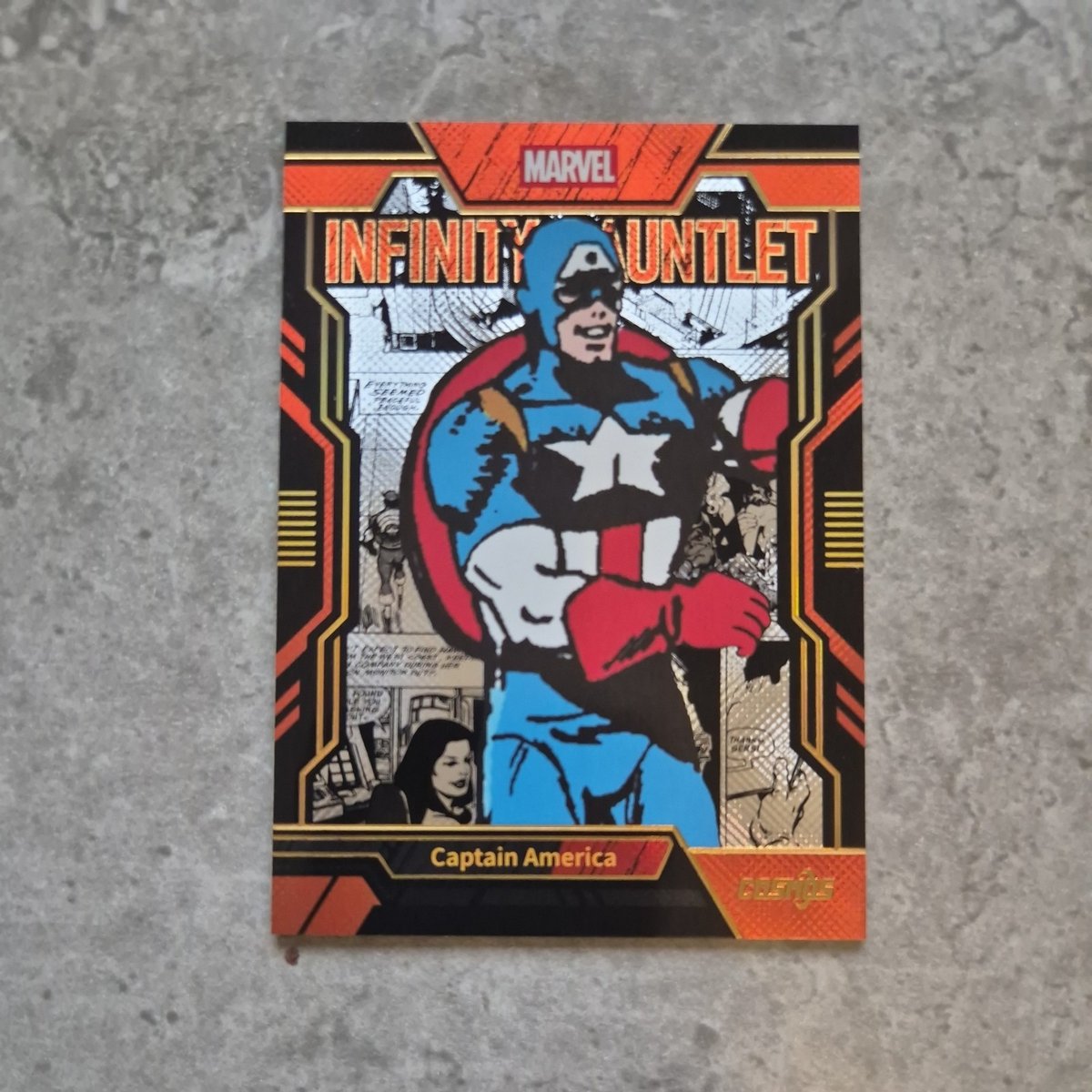KAKAWOW MARVEL COSMOS - CAPTAIN AMERICA - LANDMARK EVENTS  INSERT CARD CM-ME-25