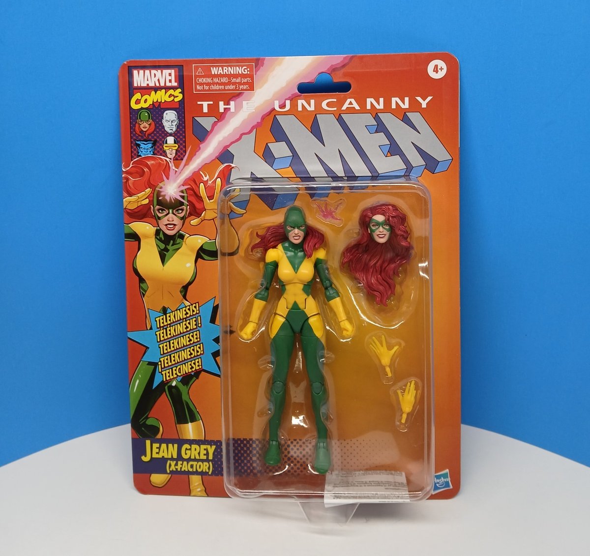 Hasbro Marvel Legends Retro Jean Grey (X-Factor) Personaggio 6" Bersaglio Esclusivo 