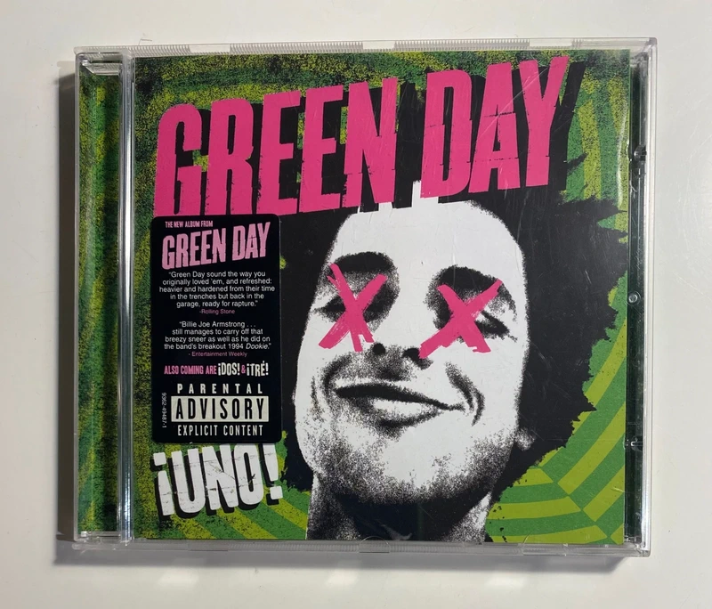 CD: Green Day - !Uno! 2012 Europe - NM/NM