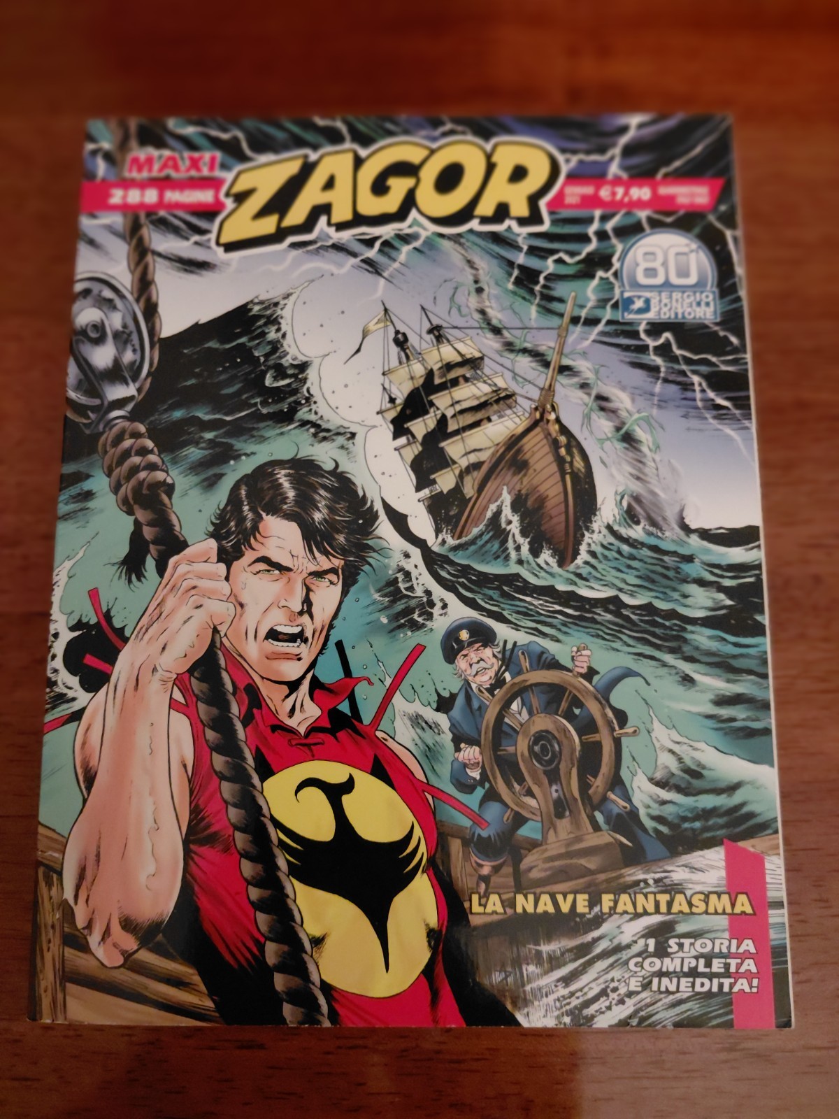 MAXI ZAGOR NUMERO 41 LA NAVE FANTASMA GENNAIO 2021