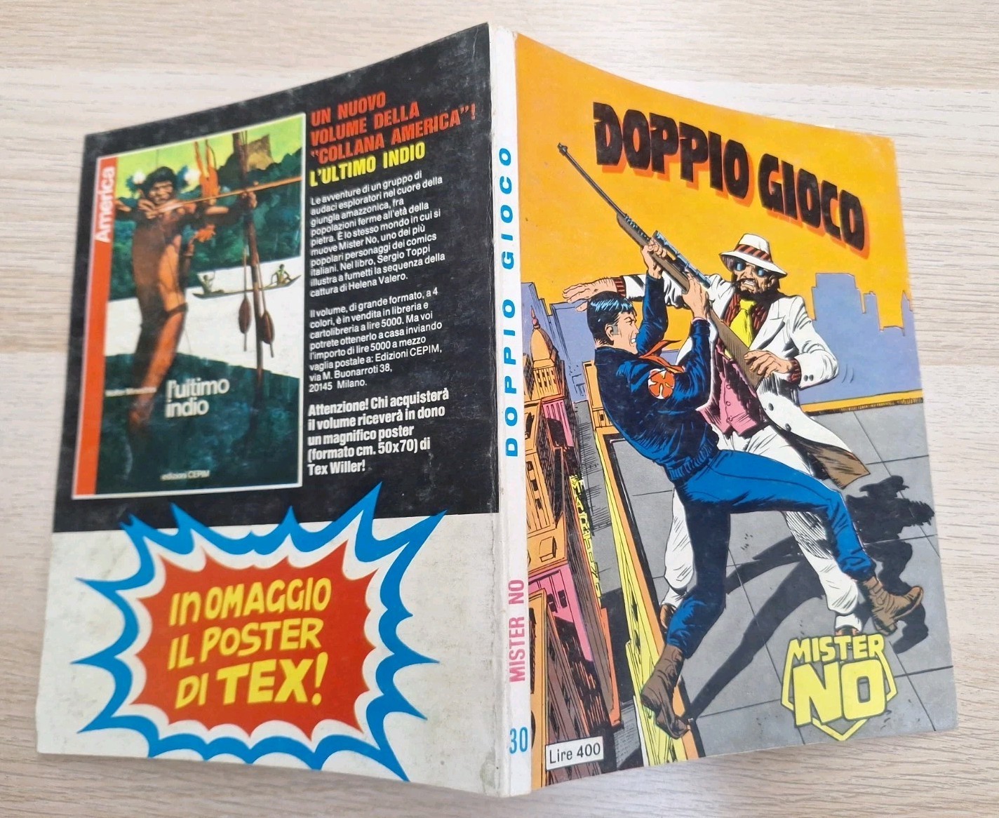 MISTER NO, ED. CEPIM 1977, n.30