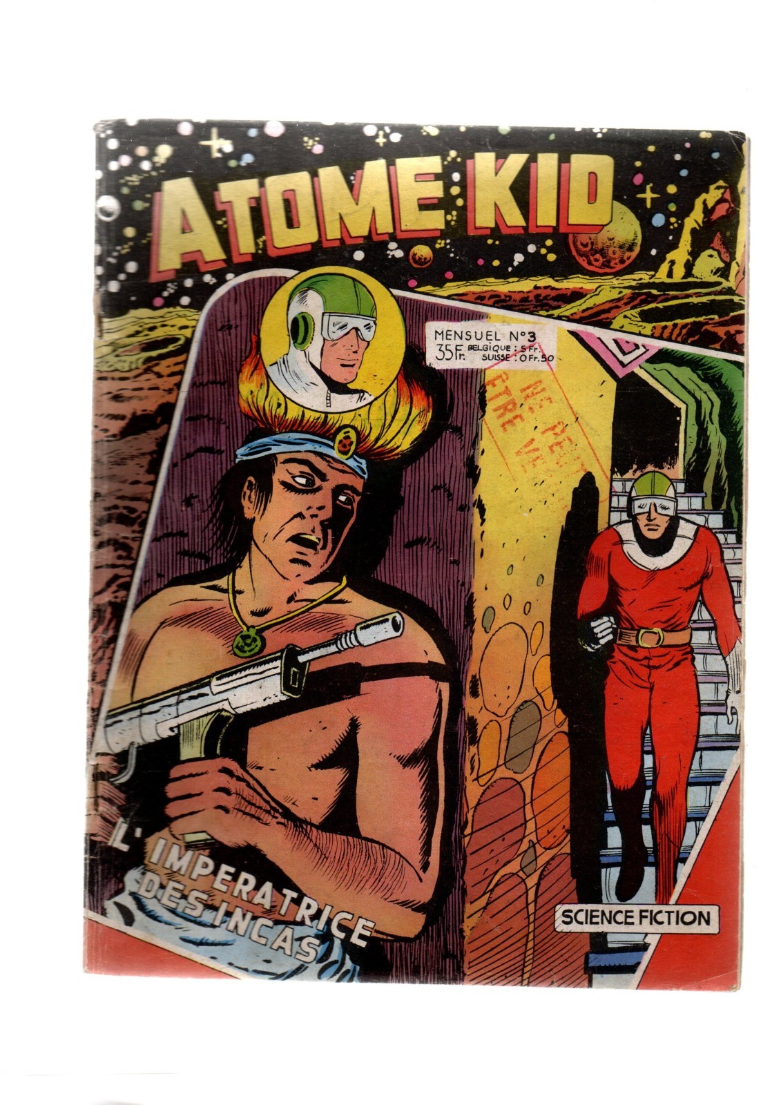 ATOME KID n°3. Editions ARTIMA 1957. Récit complet en bel état