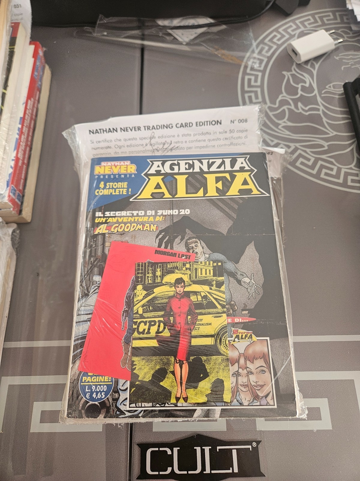 AGENZIA ALFA N 6 TRADING CARD EDITION