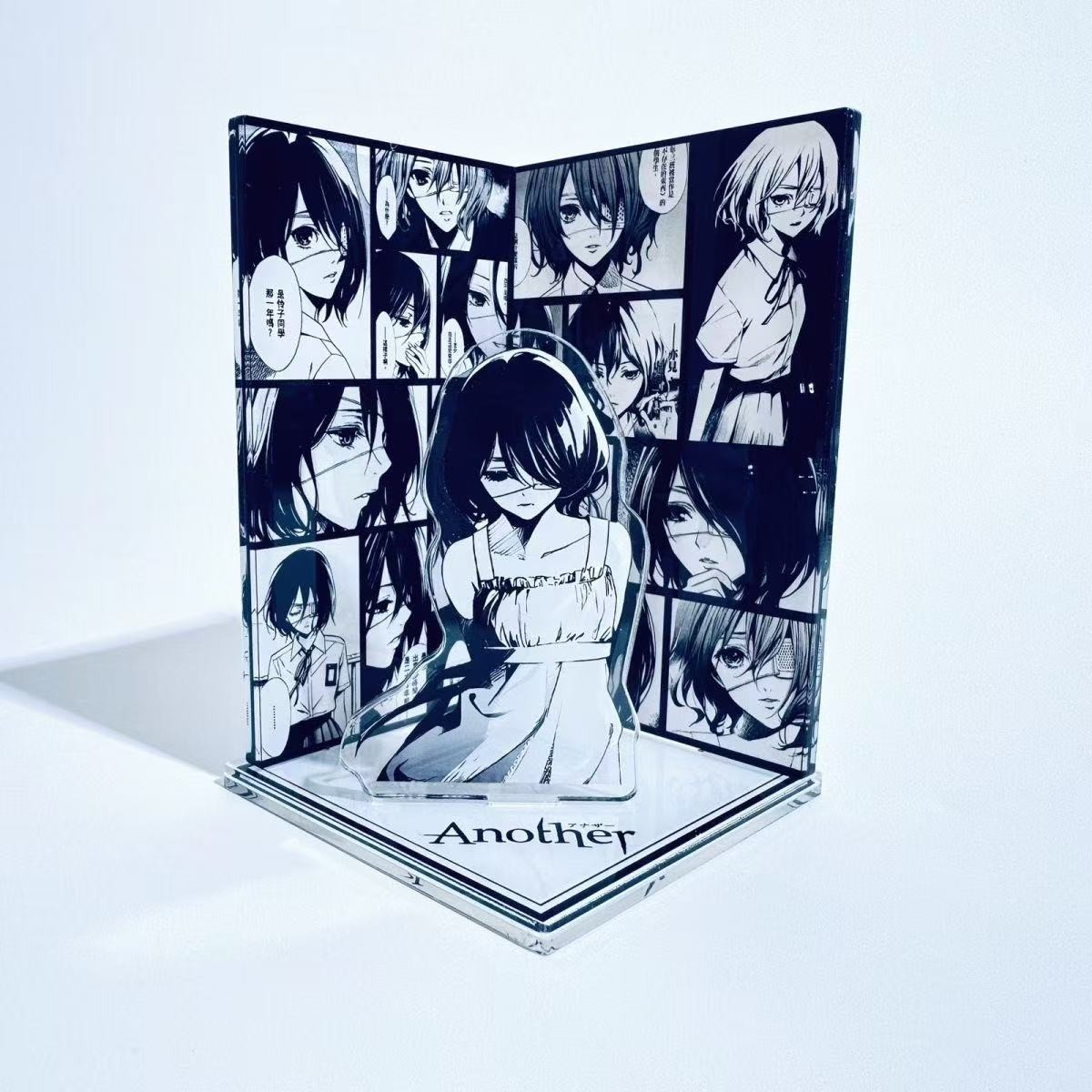 Anime ‌misaki Mei un'altra statuina acrilica a tre spine insegna in piedi regalo giocattolo