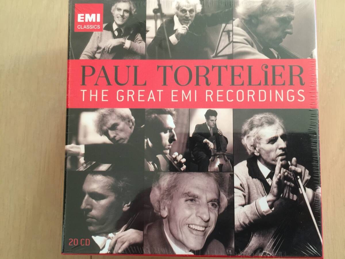 [Immediate decision] [Free shipping] [Unopened 20CD] PAUL TORTELIER Great EMI