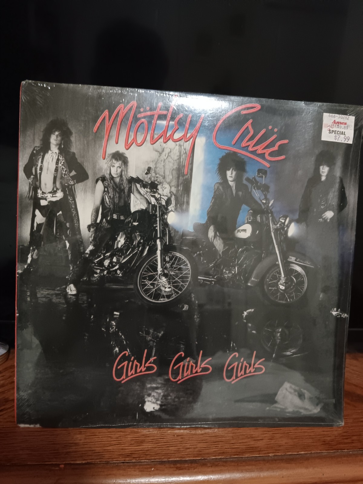 Motley Crue Girls Girls Girls  Original 1987 Vinyl Still Sealed From 1987