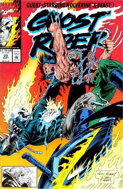 Ghost Rider #29 VF 1992 Stock Image