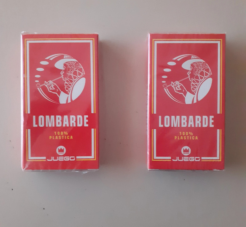 4 mazzi di carte lombarde  (NUOVE)