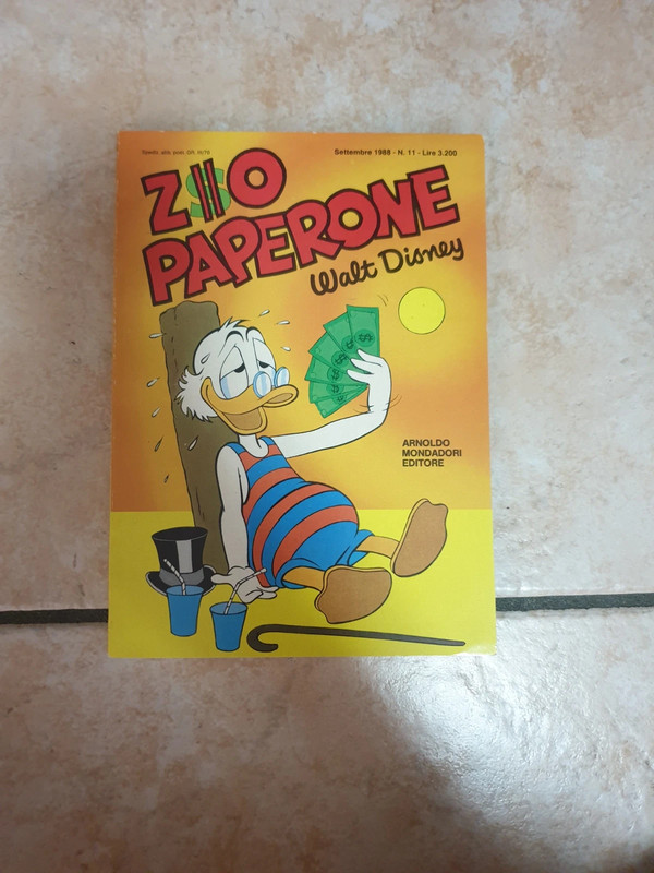 Fumetto zio paperone n. 11