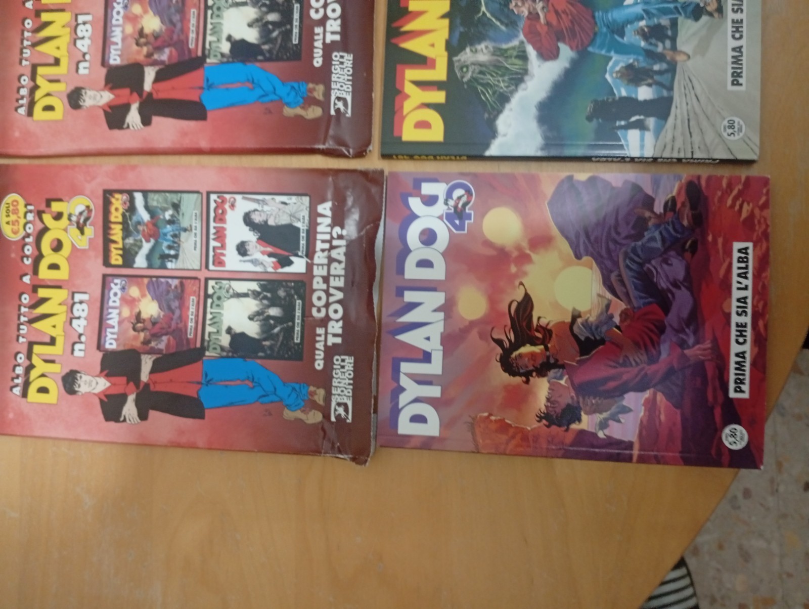 Dylan Dog n. 481 "Horror Show" Prima edizione fumetto horror italiano