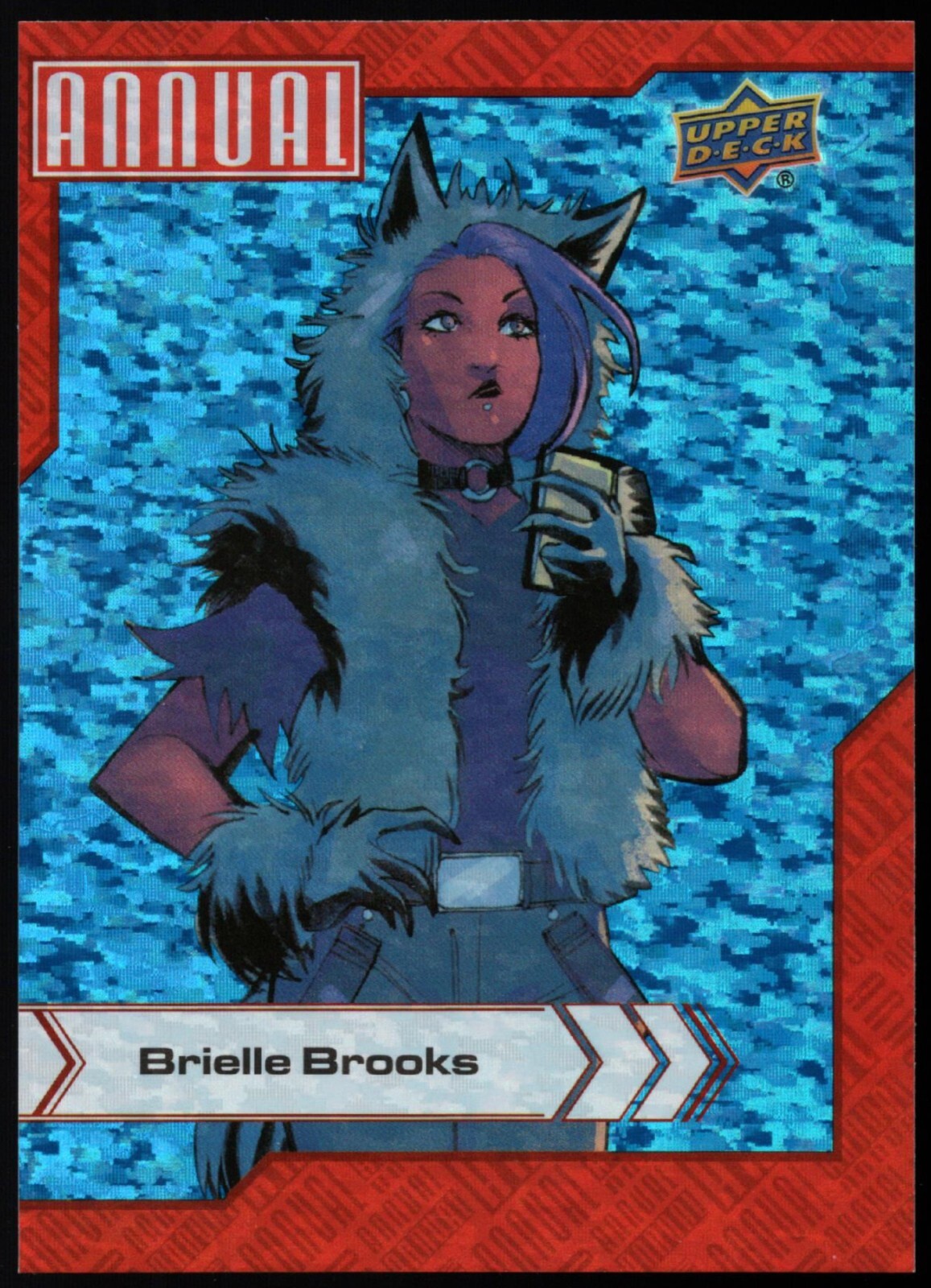 2022/23 Upper Deck Marvel Annuale "BLUE SPARKLE" Carta Parallela #79...SERSI