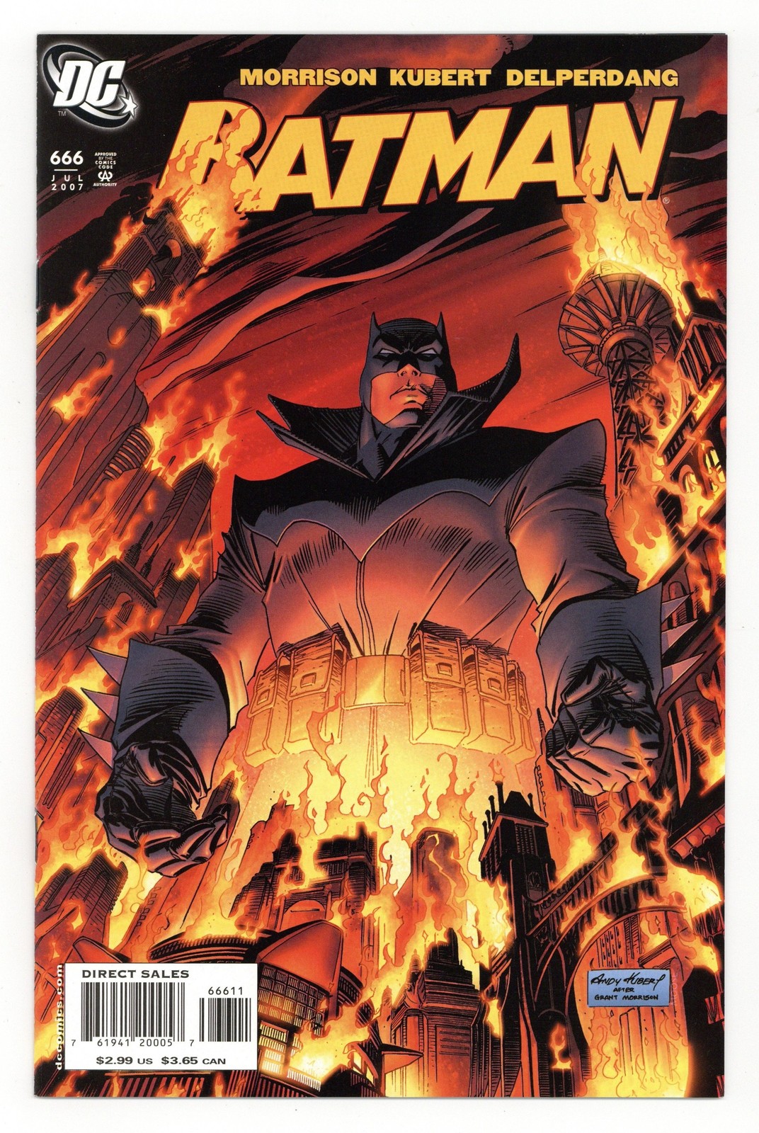 Batman #666 VF- 7.5 2007
