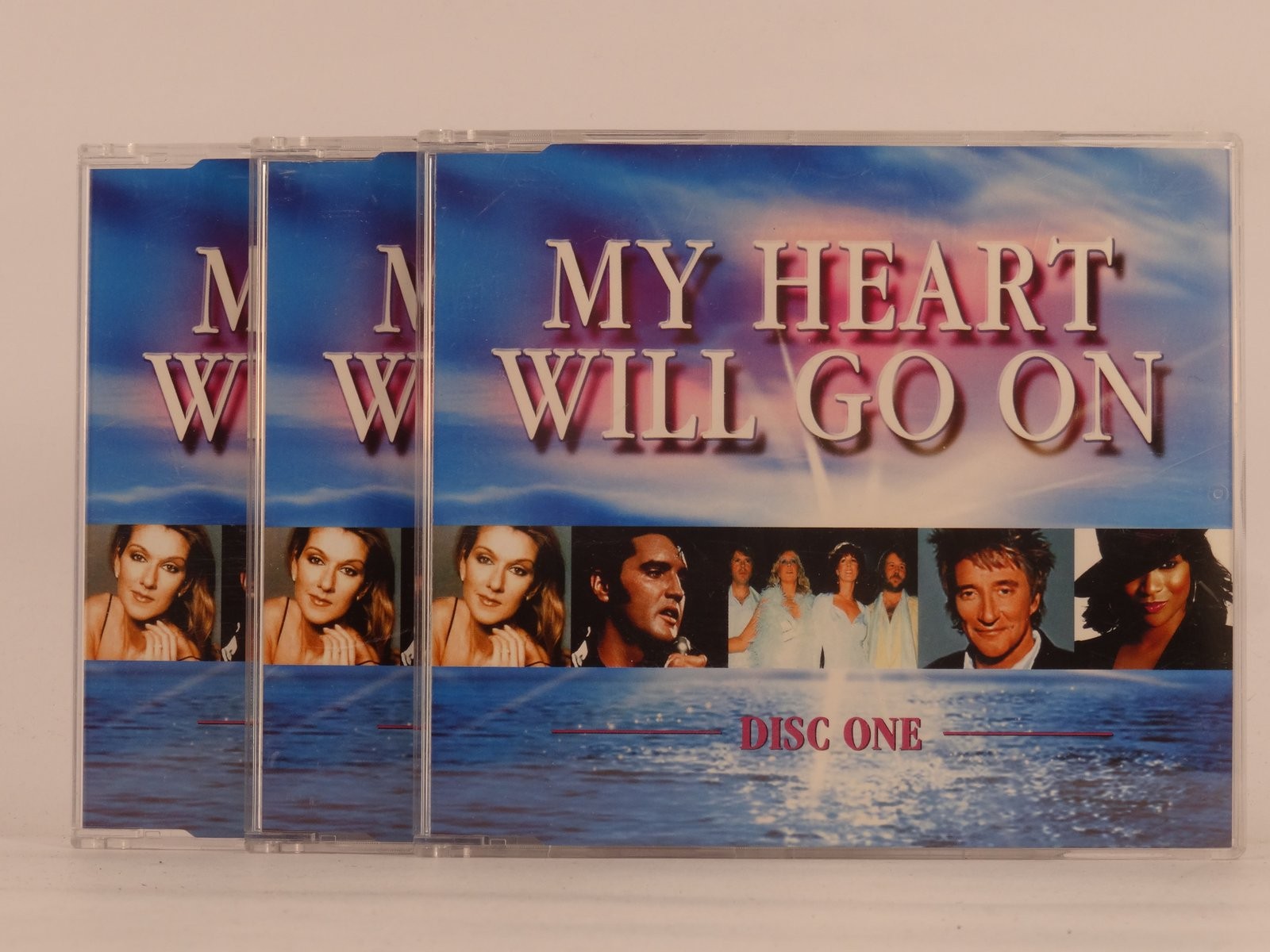 VARIOUS ARTISTS MY HEART WILL GO ON (3XCD)(NO SLEEVE) (Z40) 20+ Track CD Album i