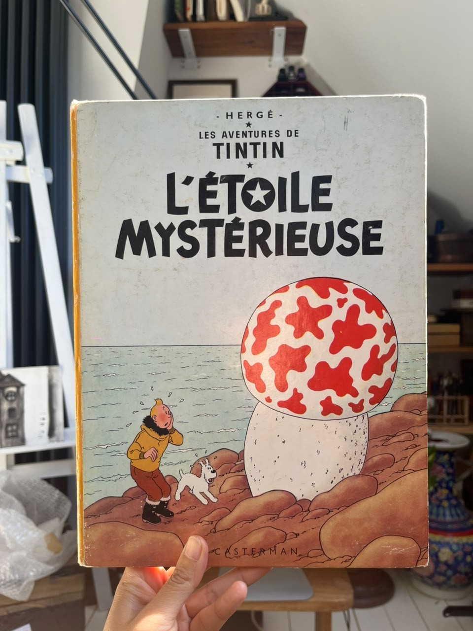 Tintin L’Étoile mystérieuse – Hergé – Casterman 1947 – ancien