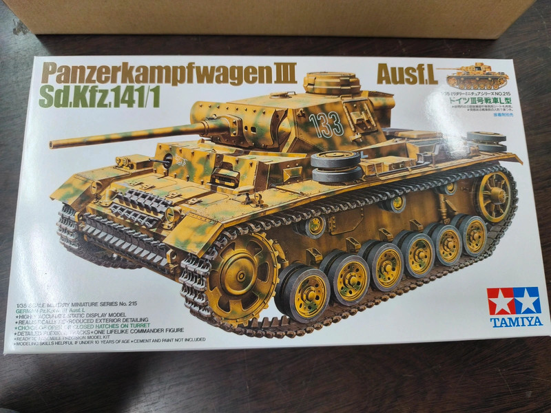 Carroarmato Panzer tedesco tamiya 1/35