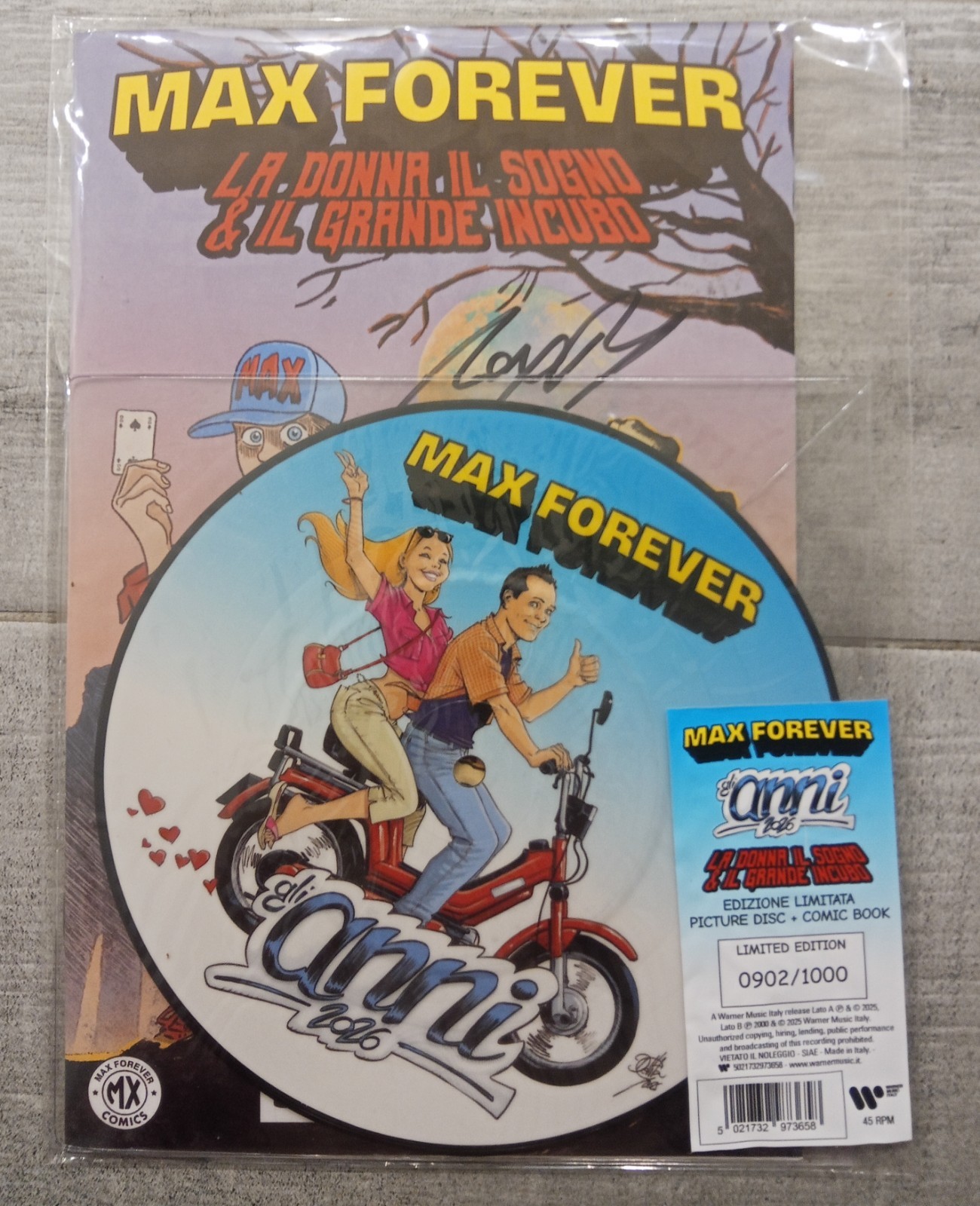 Max Forever La donna il sogno & il grande incubo Variant LC25 LIMITED Dylan Dog