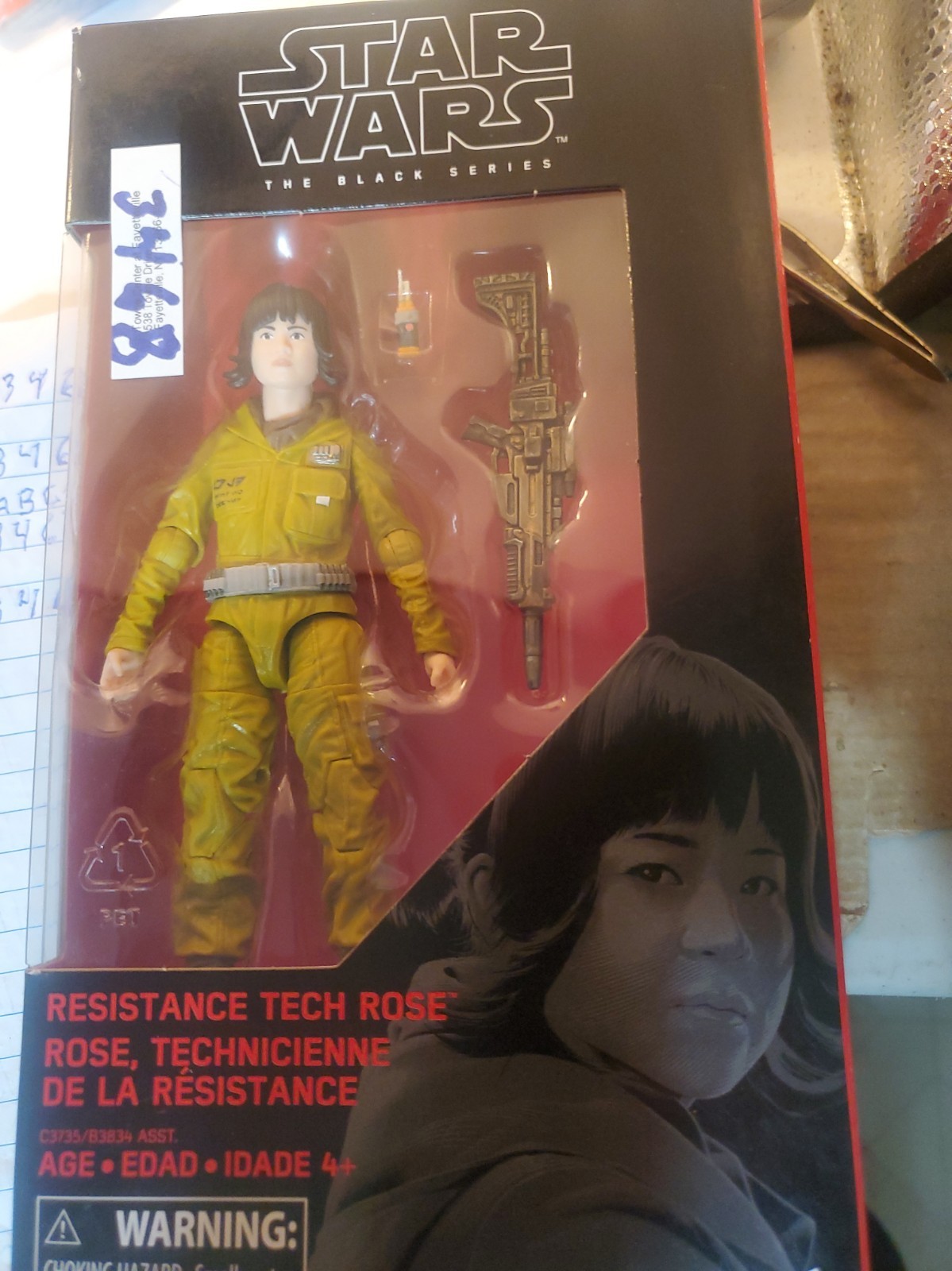 Hasbro Star Wars The Black Series Resistance Tech Rose Action Figure