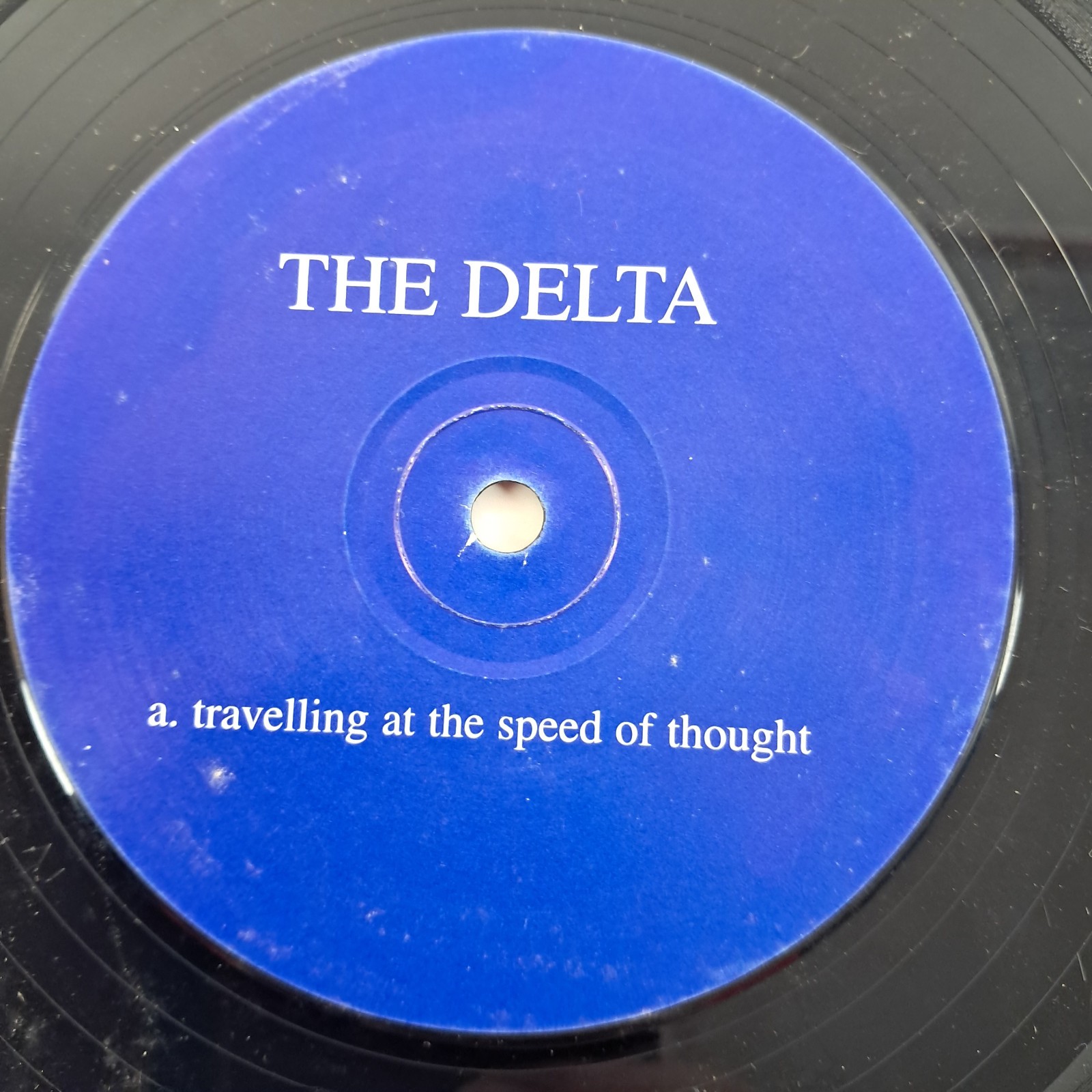 The Delta Travelling At The Speed Of Thought Vinyl 12" 1997 Trance Single EX