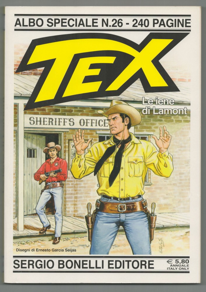 TEX ALBO SPECIALE n. 26 Nizzi - Garcia Seijas LE IENE DI LAMONT Bonelli Ed. 2011