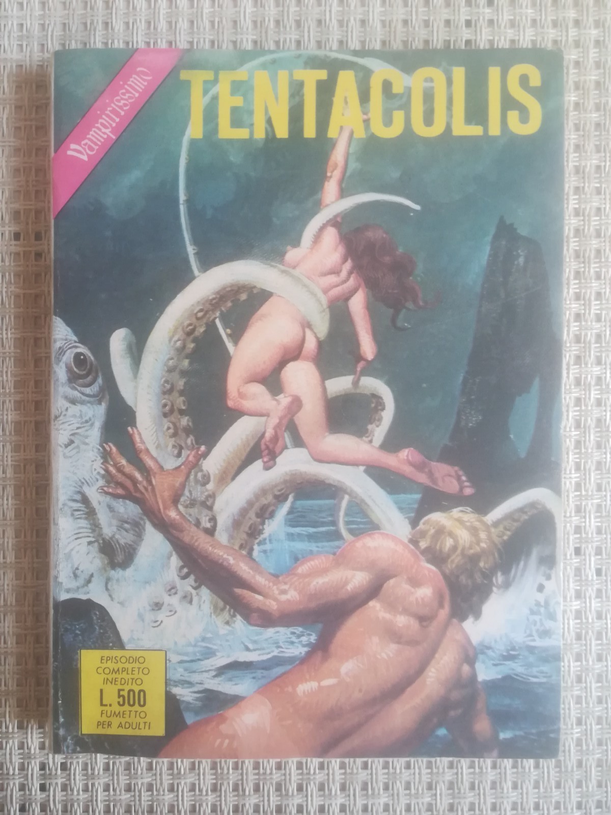 VAMPIRISSIMO "TENTACOLIS" Anno VI n. 26 Edifumetto LO SQUALO 1977