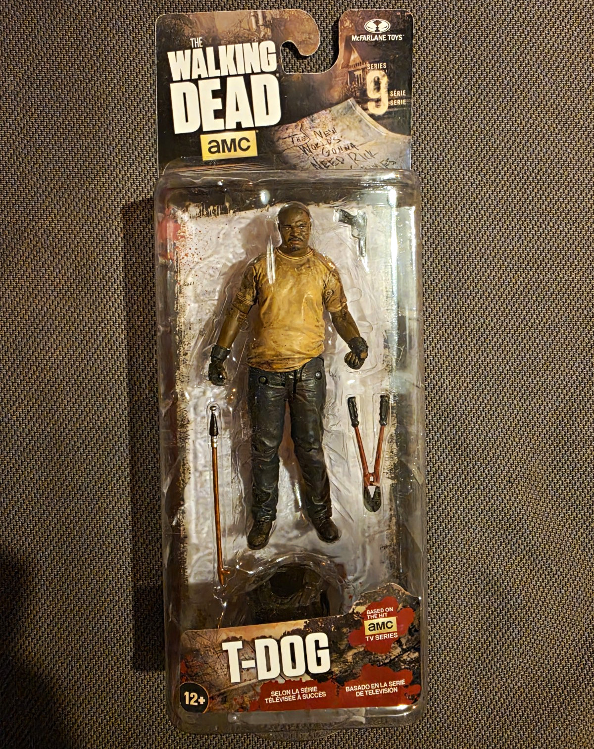 Modellino T-Dog McFarlane Toys The Walking Dead AMC Tv Show Series 9