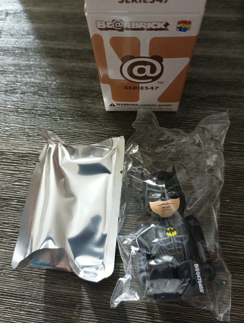 Bearbrick Be@rbrick Medicom Series 47 Batman Hero New Open Box