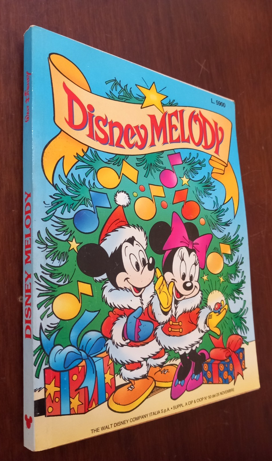 B6705 DISNEY MELODY 1993 SUPPL. A CIP & CIOP N°50