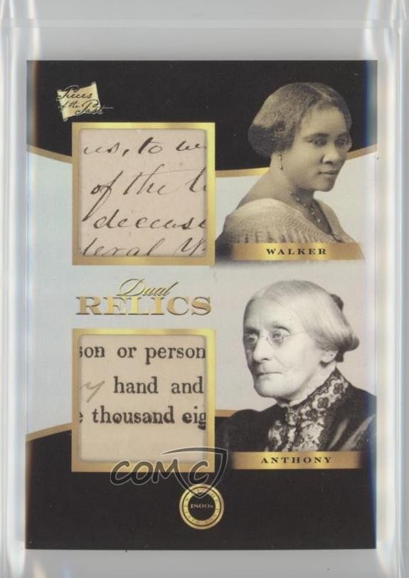 2024 The Bar Pezzi del Passato 1800 Edizione Madam CJ Walker Susan B Anthony 0w0l