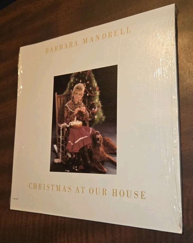 Christmas At Our House- Barbara Mandrell (LP 1984 MCA Records) EX/EX RCA Club 