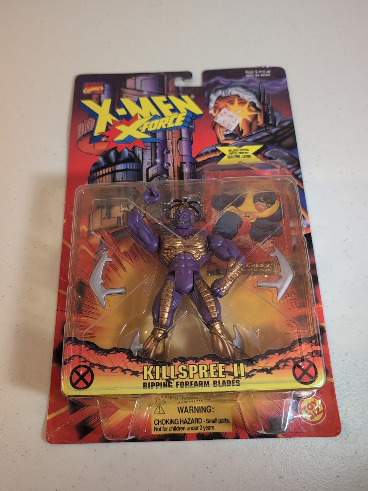 Marvel Entertainment X-Men X-Force Killspree II with Ripping Forearm Blades...