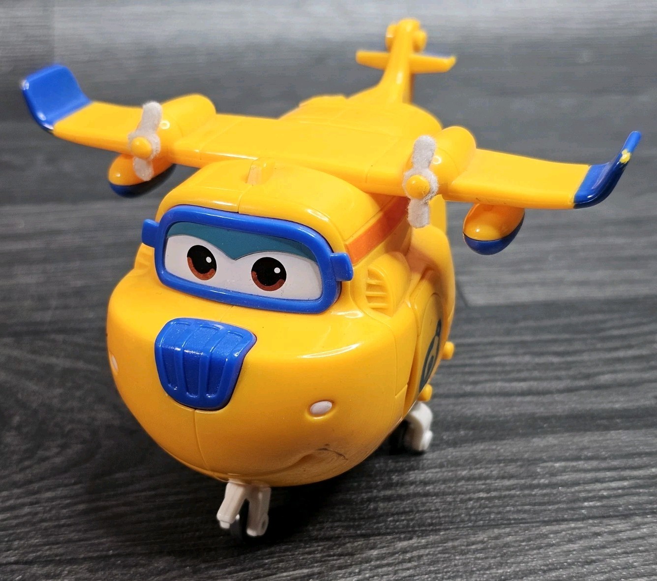 Modellino aereo Super Wings Transform-A-Bots Donnie