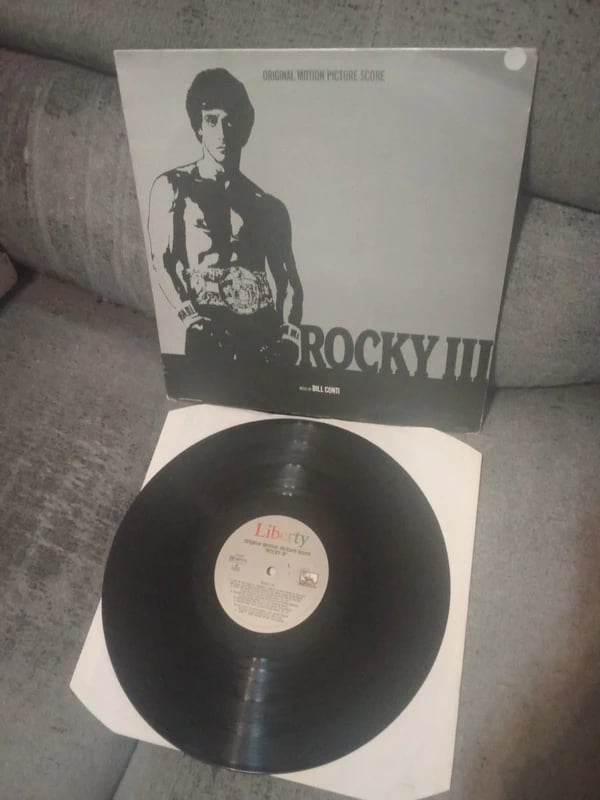 Rocky III original soundtrack lp vinile stampa dell'epoca ottime condizioni