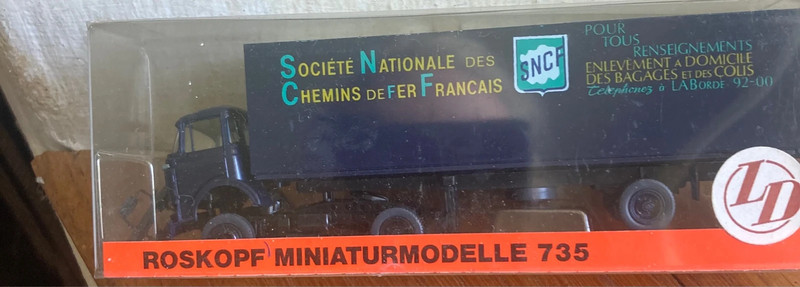 Berliet SNCF 1:87 Roskopf 735 Rarissimo